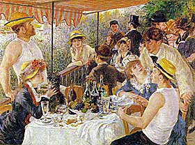 Pierre-Auguste Renoir - Frühstück der Ruderer (1881)
